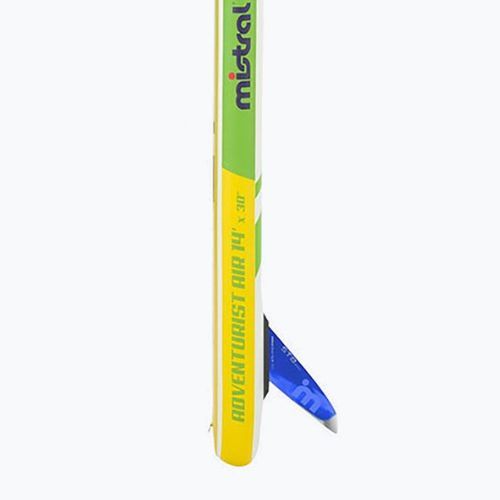 Zestaw deska SUP pompowana Mistral Adventurist Air 14'0" green/white/yellow