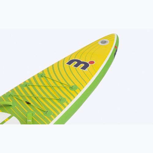 Zestaw deska SUP pompowana Mistral Adventurist Air 14'0" green/white/yellow