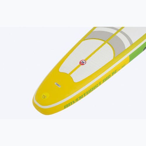 Zestaw deska SUP pompowana Mistral Adventurist Air 14'0" green/white/yellow