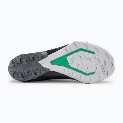 Buty do biegania damskie On Running Cloudventure Peak 3 black/glacier