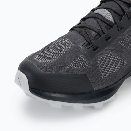 Buty do biegania damskie On Running Cloudventure Peak 3 black/glacier