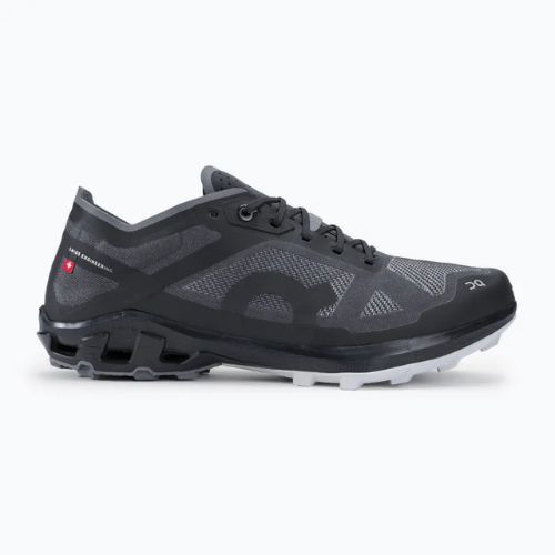 Buty do biegania męskie On Running Cloudventure Peak 3 black/glacier