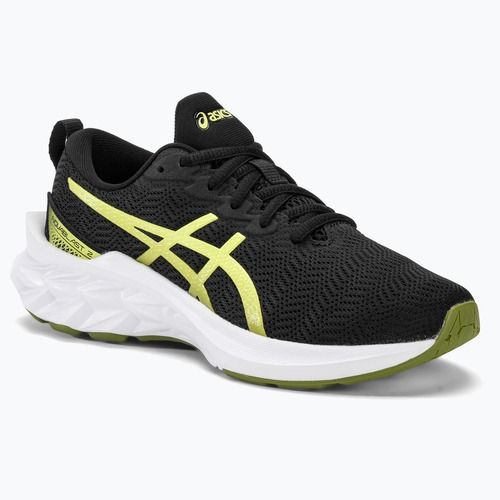 Buty do biegania dziecięce ASICS Novablast 2 GS black/glow yellow