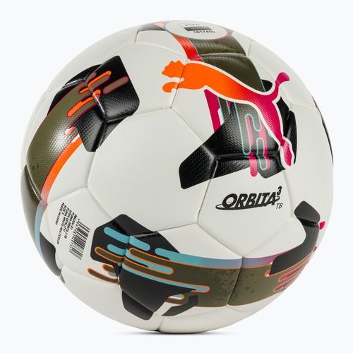 Piłka do piłki nożnej PUMA Orbita 3 TB FIFA Quality puma white/multicolor rozmiar 5