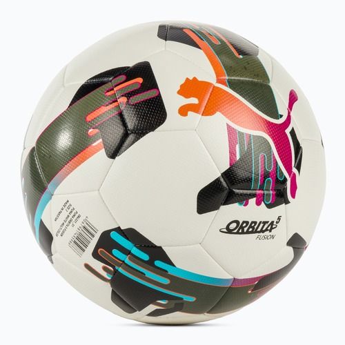 Piłka do piłki nożnej PUMA Orbita 5 Fusion puma white/multicolor rozmiar 3