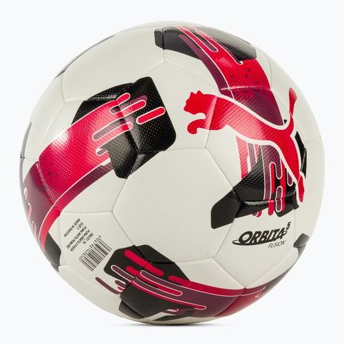 Piłka do piłki nożnej PUMA Orbita 5 Fusion puma white/puma red rozmiar 3