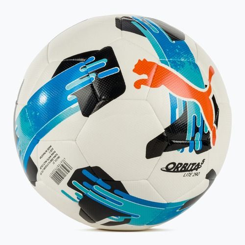 Piłka do piłki nożnej PUMA Orbita 5 Fusion Lite puma white/multicolor rozmiar 3