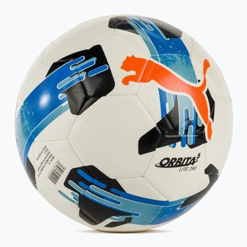 Piłka do piłki nożnej PUMA Orbita 5 Fusion Lite puma white/multicolor rozmiar 5