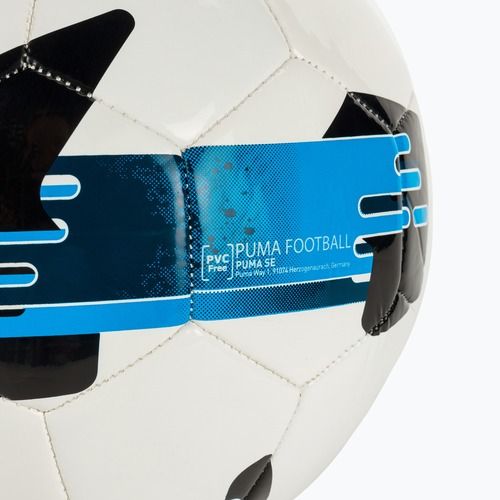 Piłka do piłki nożnej PUMA Orbita 6 MS puma white/ignite blue rozmiar 3