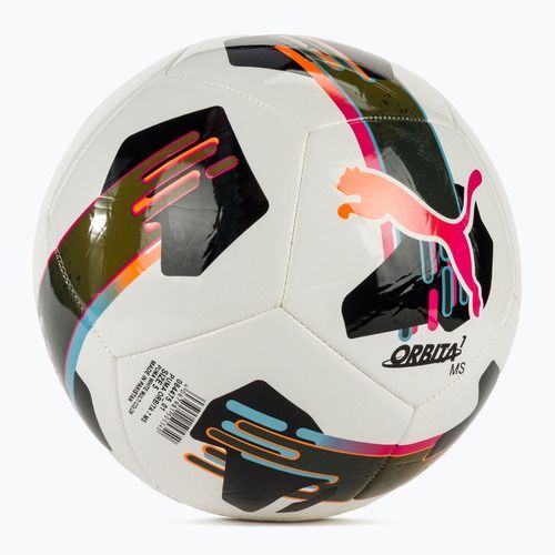 Piłka do piłki nożnej PUMA Orbita 7 MS puma white/multicolor rozmiar 5