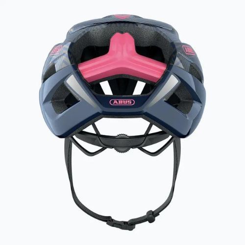 Kask rowerowy ABUS StormChaser zigzag blue