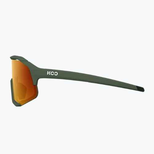 Okulary przeciwsłoneczne Koo Demos green matt/orange mirror