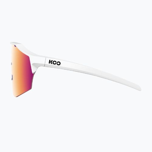 Okulary przeciwsłoneczne Koo Alibi white matt/photochromic fuchsia