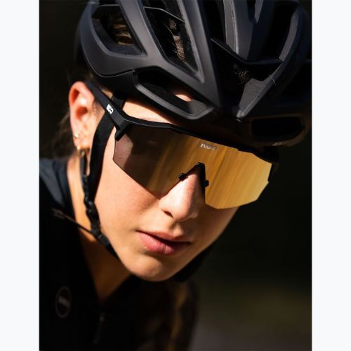 Okulary przeciwsłoneczne Koo Alibi black matt/gold mirror