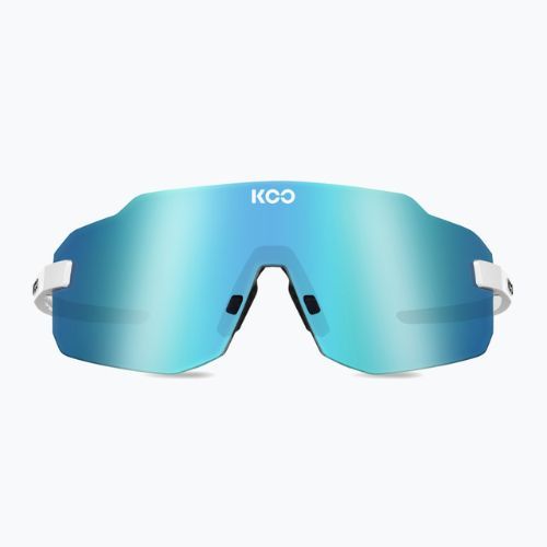 Okulary przeciwsłoneczne Koo Supernova white/turquoise mirror