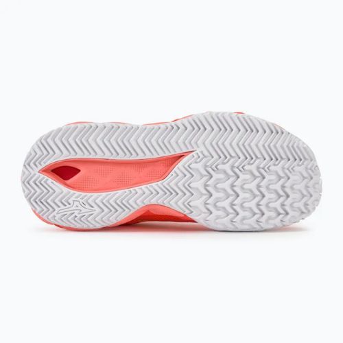 Buty do tenisa damskie Mizuno Wave Enforce Tour CC candy coral/snow white/neon flame