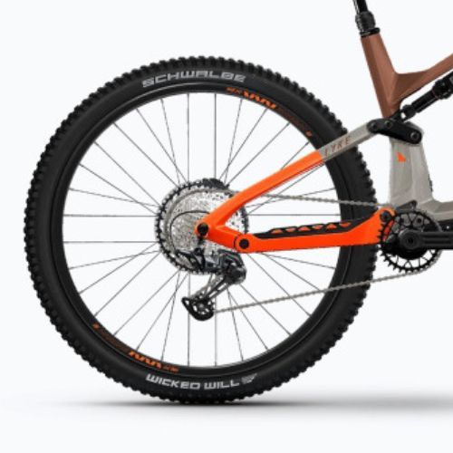 Rower elektryczny Haibike Lyke CF 10 430Wh leather/orange gloss