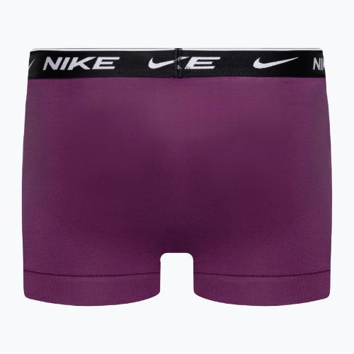 Bokserki męskie Nike Everyday Cotton Stretch Trunk 3 pary green/violet/blue