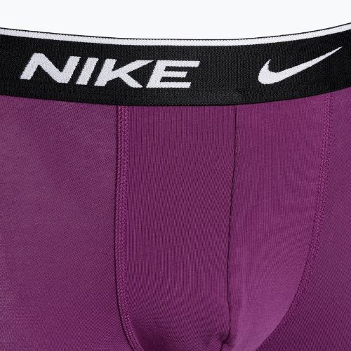 Bokserki męskie Nike Everyday Cotton Stretch Trunk 3 pary green/violet/blue