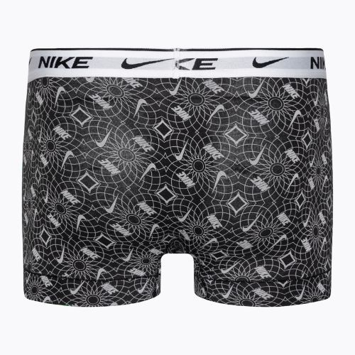 Bokserki męskie Nike Everyday Cotton Stretch Trunk 3 pary black/blue/grey