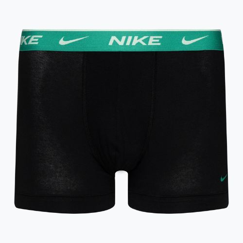 Bokserki męskie Nike Everyday Cotton Stretch Trunk 3 pary blue/turquoise/pink
