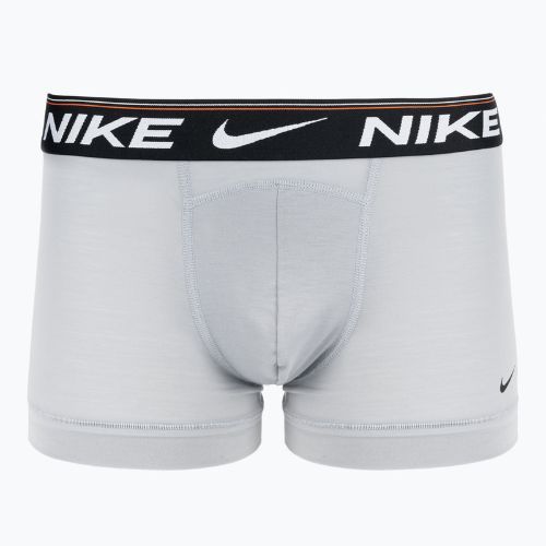 Bokserki męskie Nike Dri-FIT Ultra Comfort Trunk 3 pary grey/orange