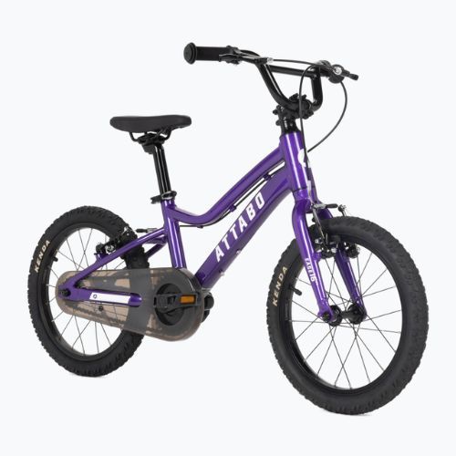 Rower dziecięcy ATTABO EASE 16" 7,3 kg fioletowy