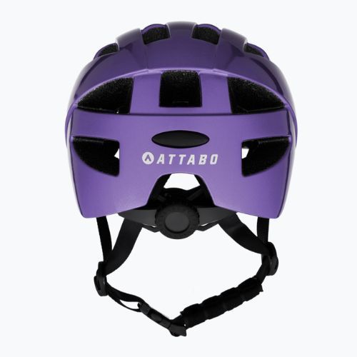 Kask rowerowy dziecięcy ATTABO K200 fioletowy