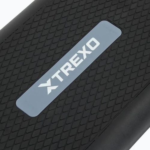 Step do aerobiku TREXO antypoślizgowy max 250kg szary