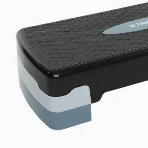 Step do aerobiku TREXO 2 stopniowy szary