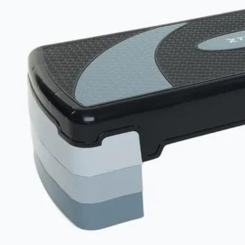 Step do aerobiku XTREXO 3 stopniowy max 250 kg szary