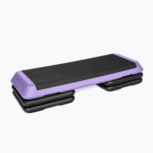 Step do aerobiku TREXO Aerobic max stability fioletowy