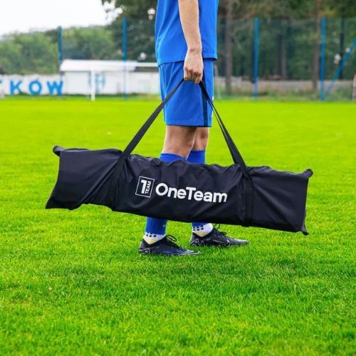 Bramka do piłki nożnej OneTeam Flex Square OT-B4W003 240 x 150 cm biały