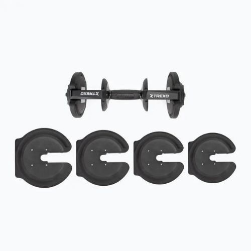 Hantel regulowany XTREXO Nowa generacja TXO-B4W003 18 kg czarny