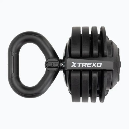 Kettlebell regulowany TREXO TXO-B4W004 12 kg czarny