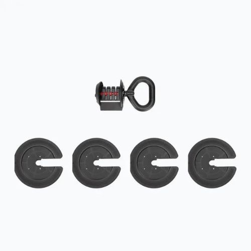 Kettlebell regulowany XTREXO TXO-B4W004 12 kg czarny