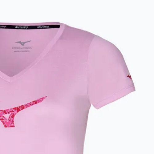 Koszulka do biegania damska Mizuno Impulse Core RB Tee pink lavender