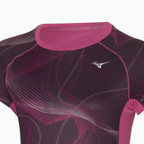Koszulka do biegania damska Mizuno Aero Tee gape wine