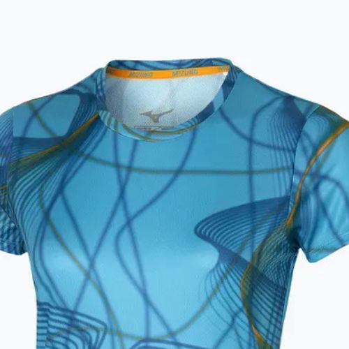 Koszulka do biegania damska Mizuno Graphic Tee milky blue