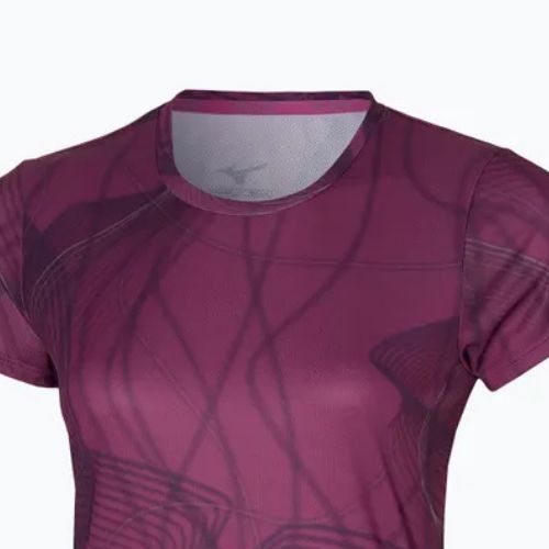 Koszulka do biegania damska Mizuno Graphic Tee magenta haze