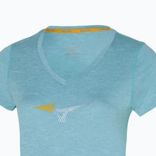 Koszulka do biegania damska Mizuno Impusle Core RB Tee milky blue