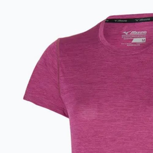 Koszulka do biegania damska Mizuno Impulse Core Tee magenta haze
