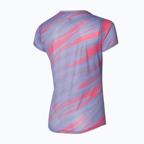 Koszulka do biegania damska Mizuno DAF Graphic Tee pastel lilac