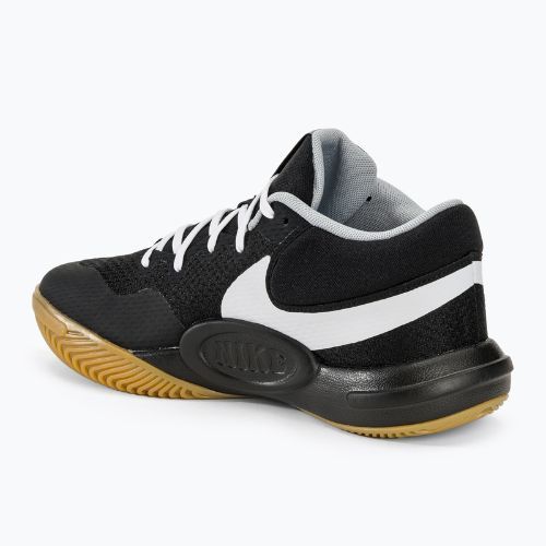 Buty do siatkówki Nike Hyperquick Court Flight black/white-flat silver