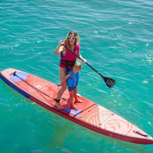 Deska SUP AQUASTIC Touring 12'6" 2024 czerwony