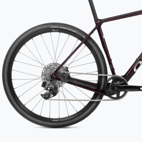 Rower gravelowy Orbea Terra M31e Team 1X 2024 wine red carbon view