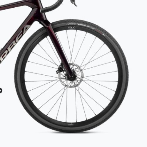 Rower gravelowy Orbea Terra M31e Team 1X 2024 wine red carbon view