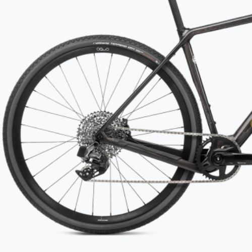 Rower gravelowy Orbea Terra M31e Team 1X 2024 cosmic carbon view/metallic olive green