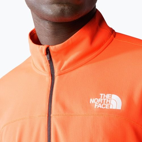 Bluza do biegania męska The North Face Sunriser 1/4 Zip vivid flame