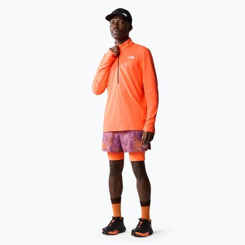 Bluza do biegania męska The North Face Sunriser 1/4 Zip vivid flame